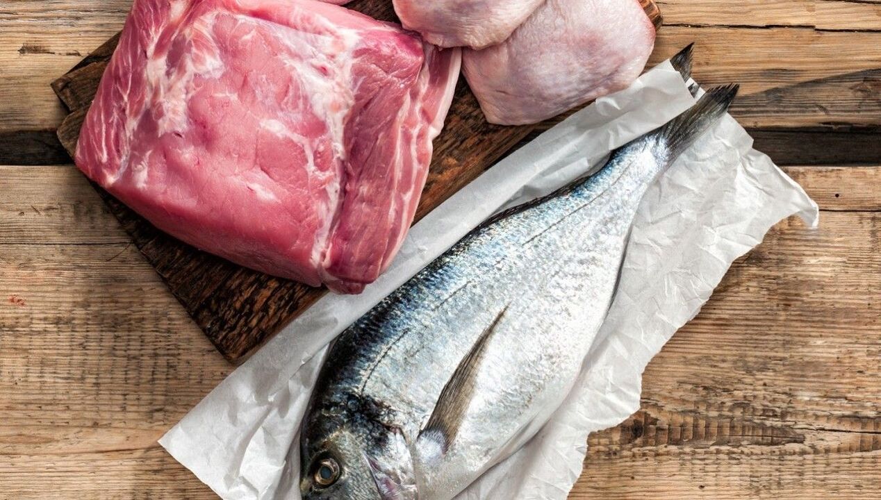 Carne e pesce contro la prostatite