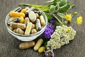 Preparati di erbe naturali per il trattamento della prostatite