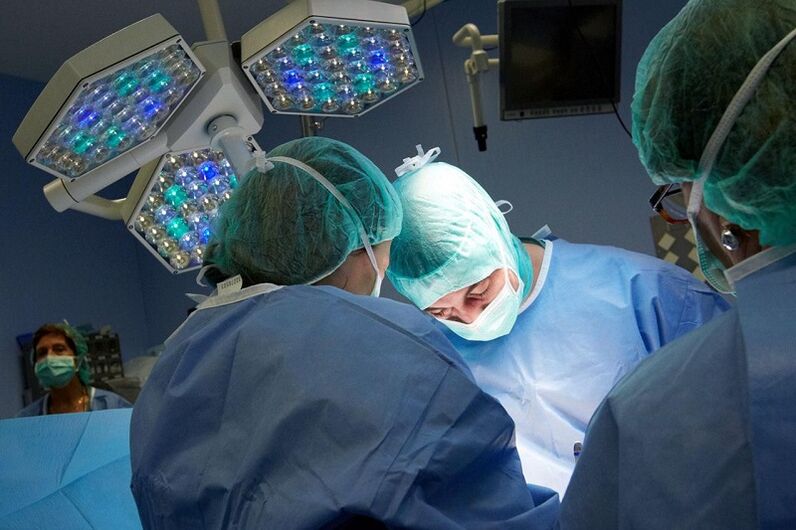 Chirurgia per l'infiammazione della prostata